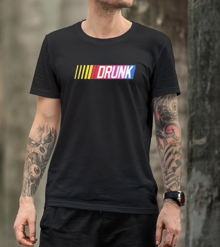 Silly Geese Racing Style Drunk Nascar T-Shirt