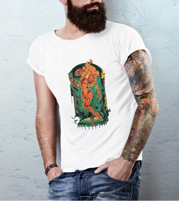 Bountiful Journey Ilustrata 上昇 空に向かって T-Shirt