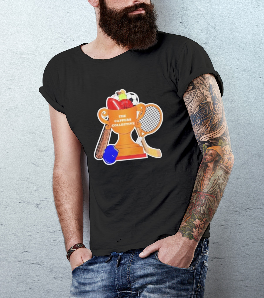 The Cappers Collective Trophy Sport Baseball Boxing Soccer Tennis Hockey Basketball T-Shirt