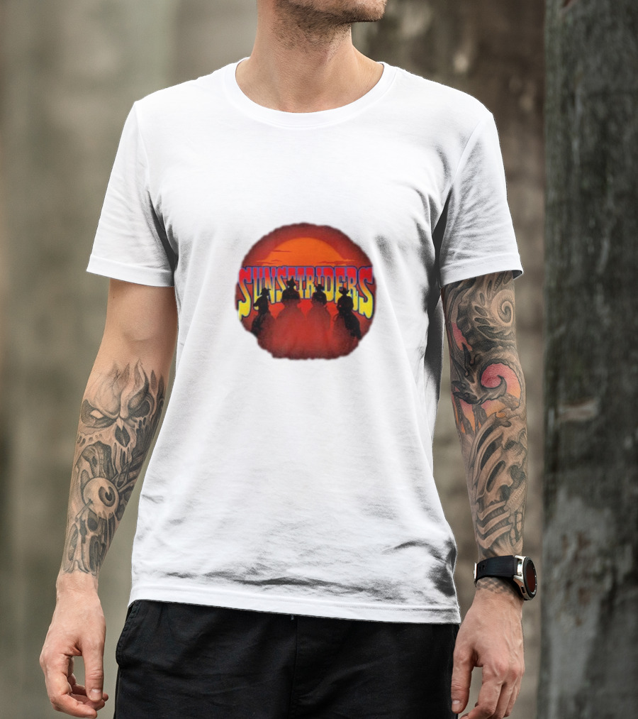 Sunset Riders Shadow Edition Retro Cowboys Game Iconic T-Shirt