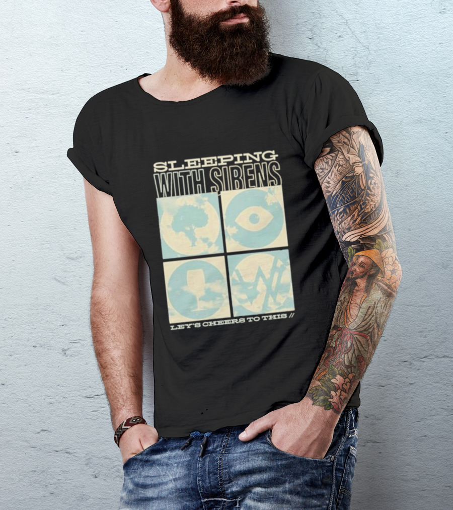 Sleeping With Sirens Let's Cheers To This Iconic Album Art Elements T-Shirt