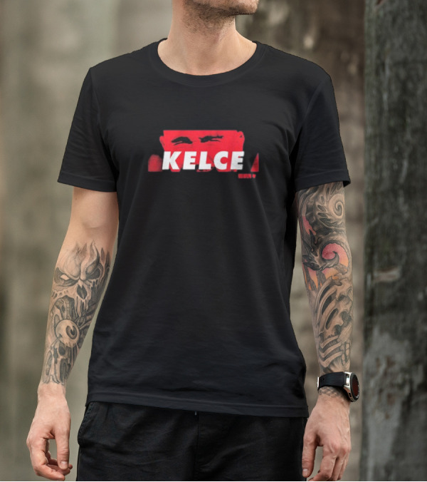 Kelce Red Eyes NFL Football T-Shirt