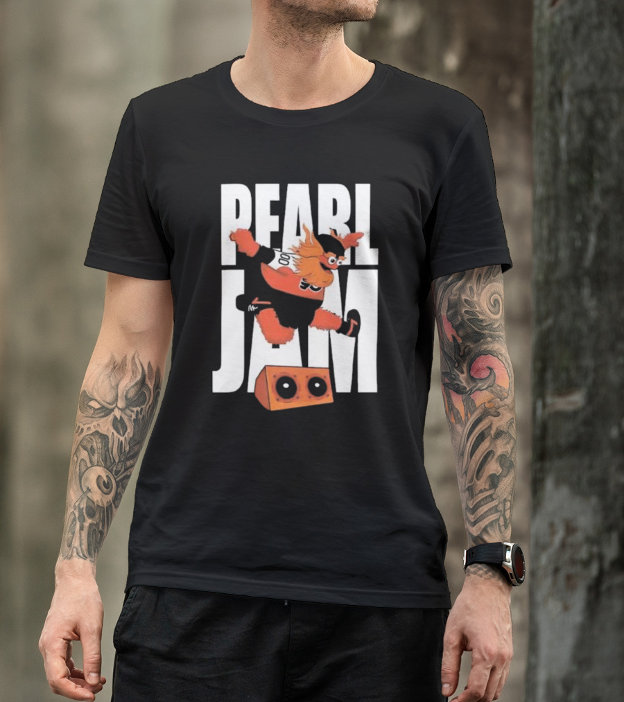 Philadelphia Flyers Gritty Pearl Jam Night T-Shirt