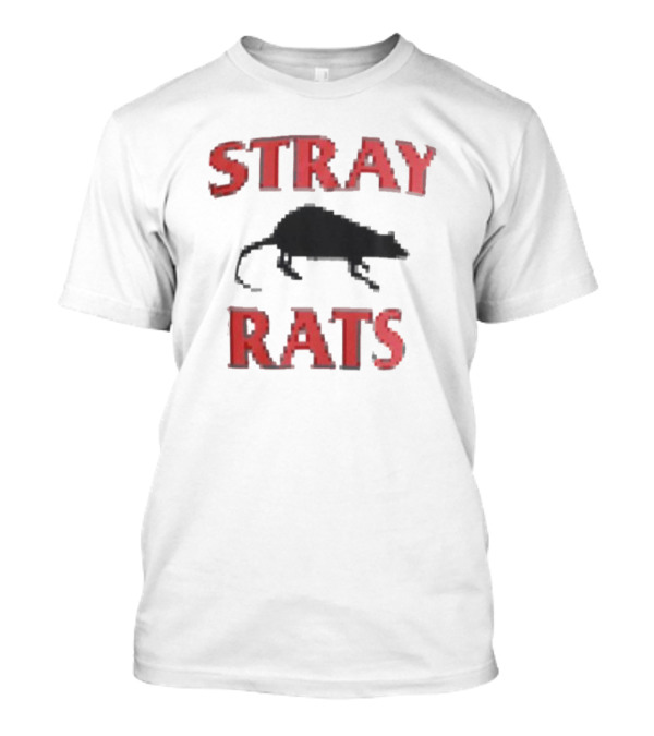 STRAY RATS Pixel Rodenticide Classic T-Shirt