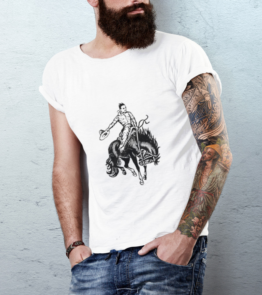 Zac Brown Band Rodeo Cowboy Rope Tie Up T-Shirt