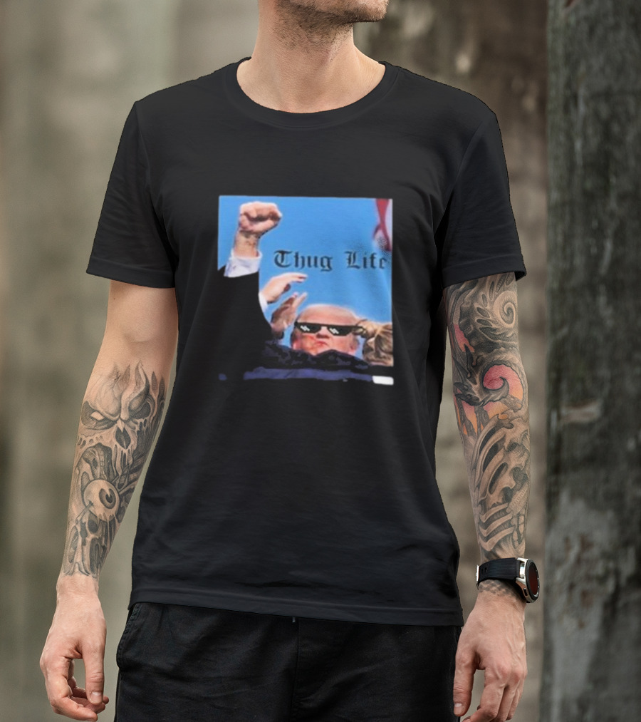 Trump Thug Life Sunglasses Meme T-Shirt