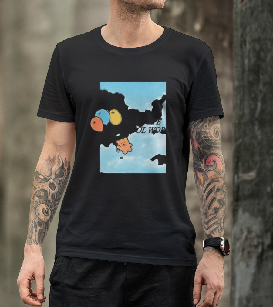 Goodbye Cool World Cloudy Balloon Adventure T-Shirt