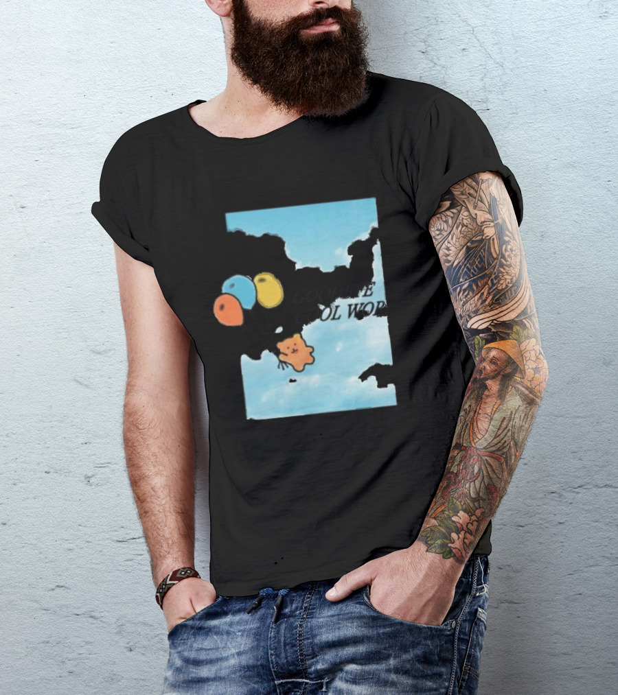 Goodbye Cool World Cloudy Balloon Adventure T-Shirt