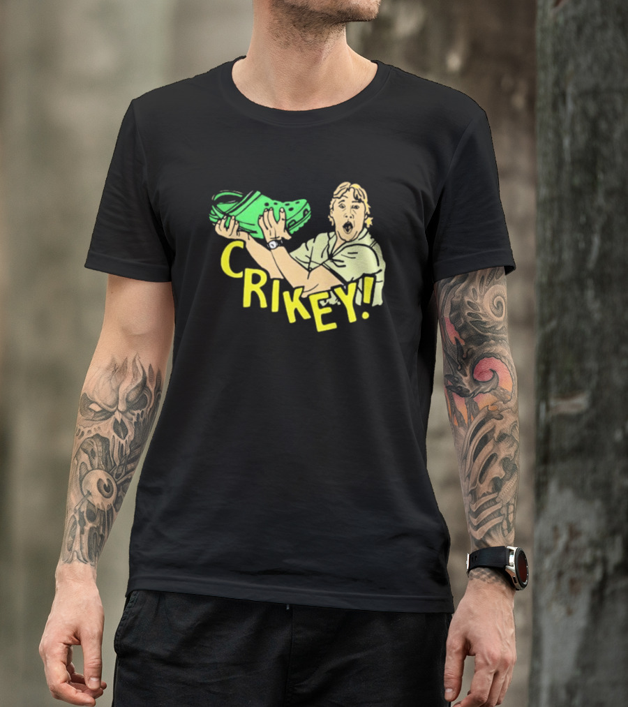 Crikey Crocs Hunter Surprise Enthusiasm T-Shirt