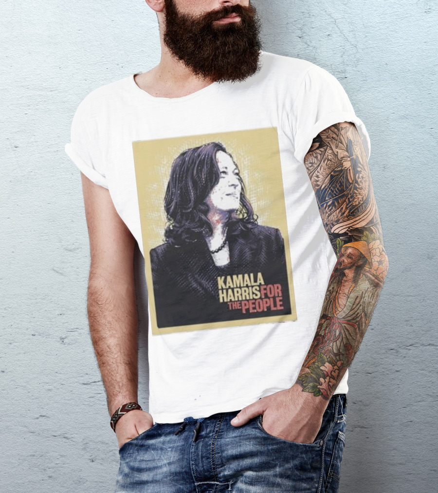 Kamala Harris For The People Women's Rights Black History T-Shirt