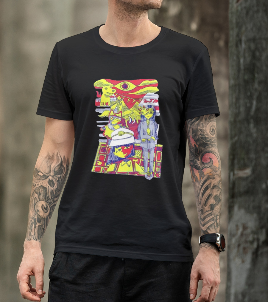 ENA Blood Hub Characters Gaming T-Shirt