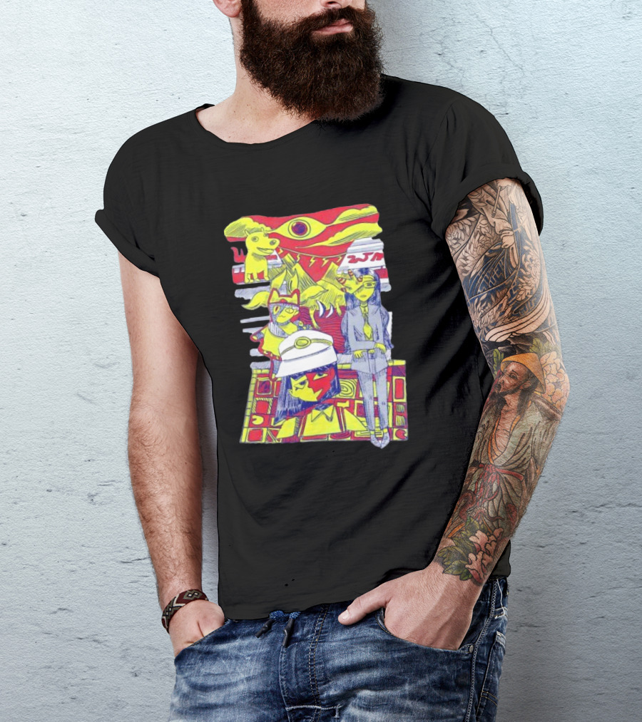 ENA Blood Hub Characters Gaming T-Shirt