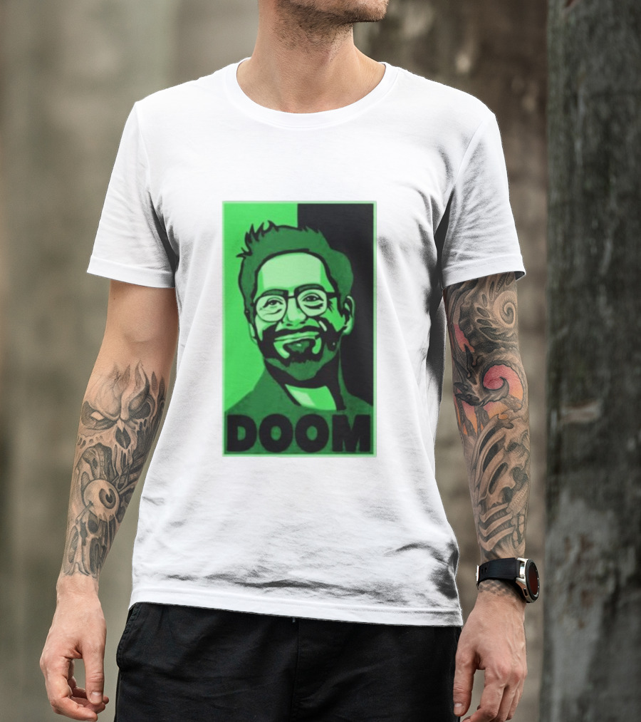 Screencrush Robert Downey Jr Doom T-Shirt