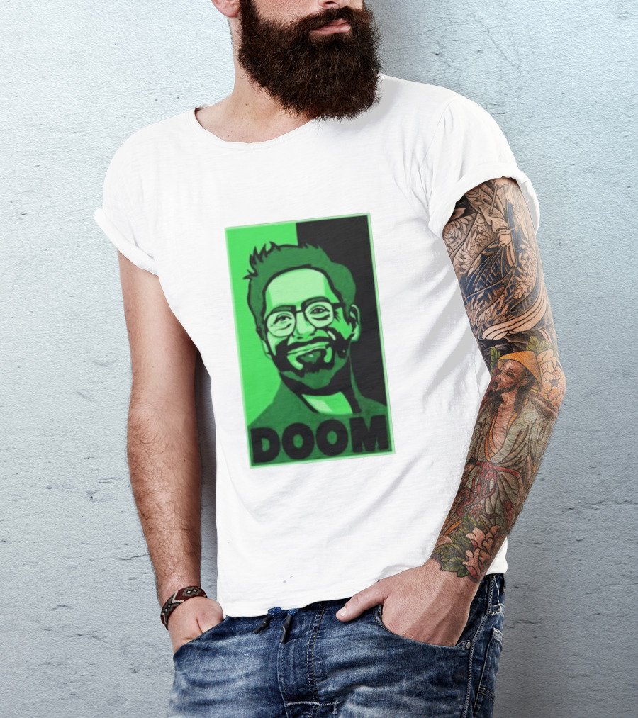 Screencrush Robert Downey Jr Doom T-Shirt