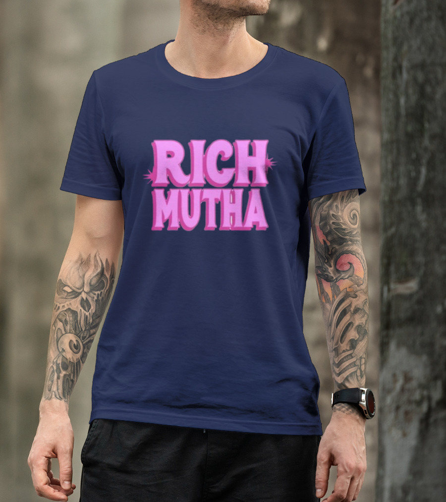 Monaleo Rich Mutha Pink T-Shirt