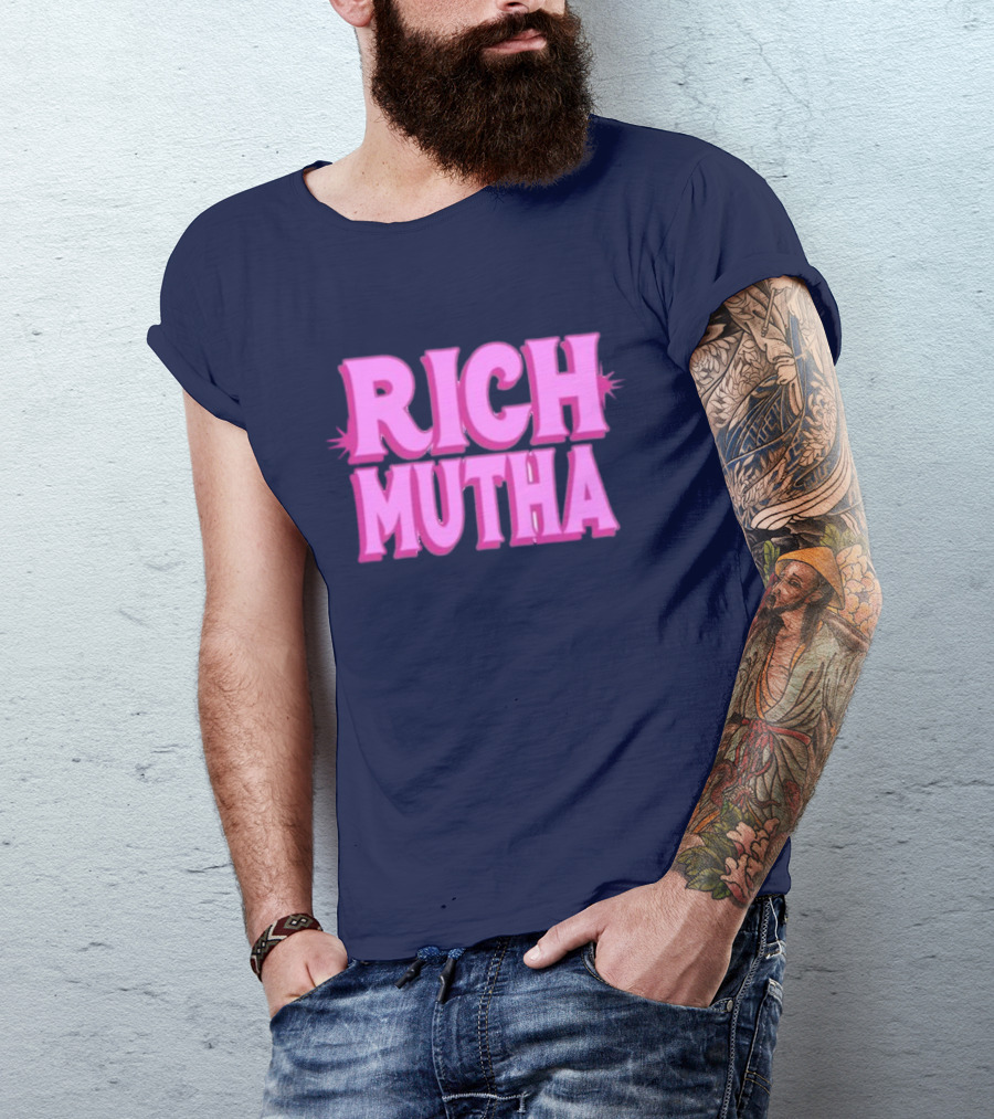 Monaleo Rich Mutha Pink T-Shirt
