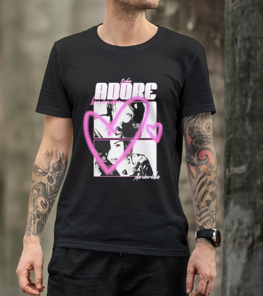 Adore Delano Vintage Photo Collage Xoxo T-Shirt