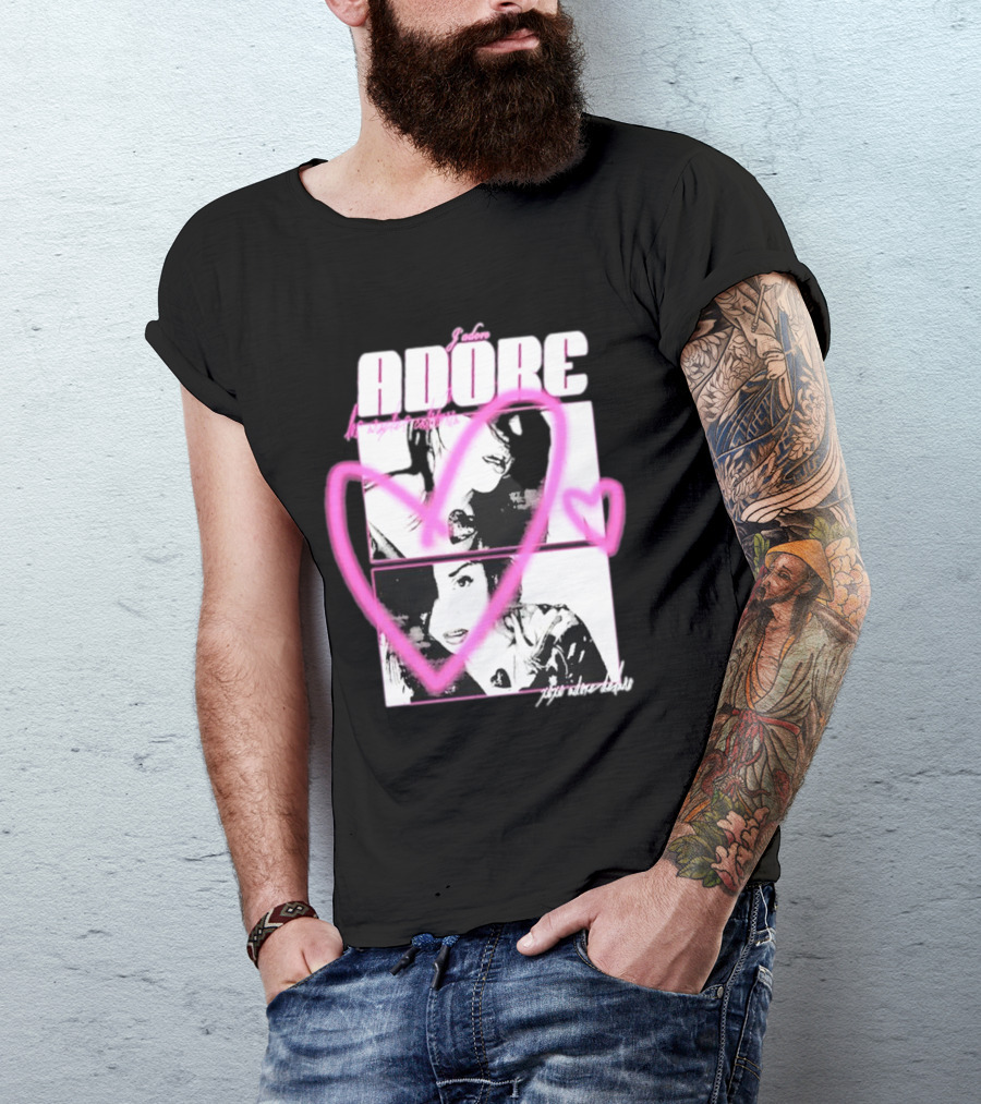 Adore Delano Vintage Photo Collage Xoxo T-Shirt