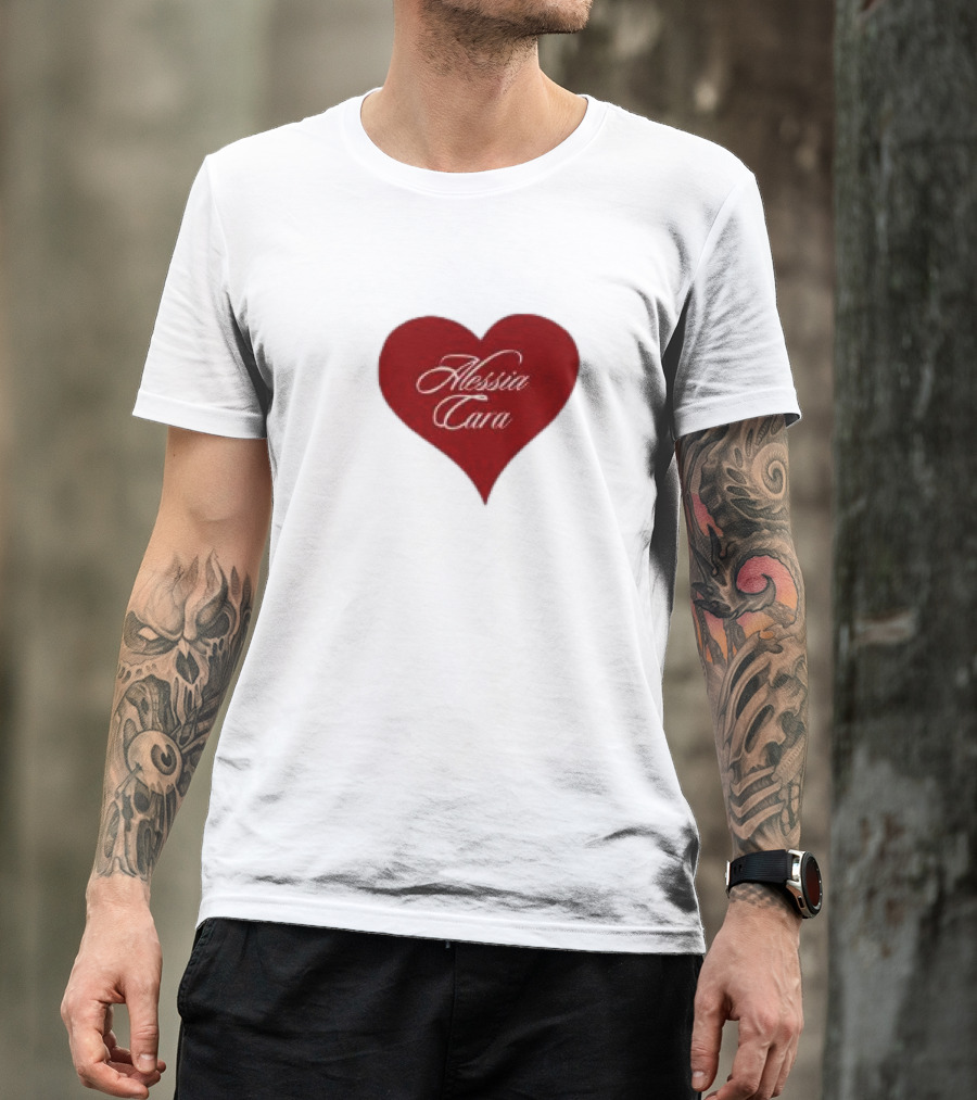 Alessia Cara Red Heart Dead Man Thank Your Lucky Stans Im Creative T-Shirt
