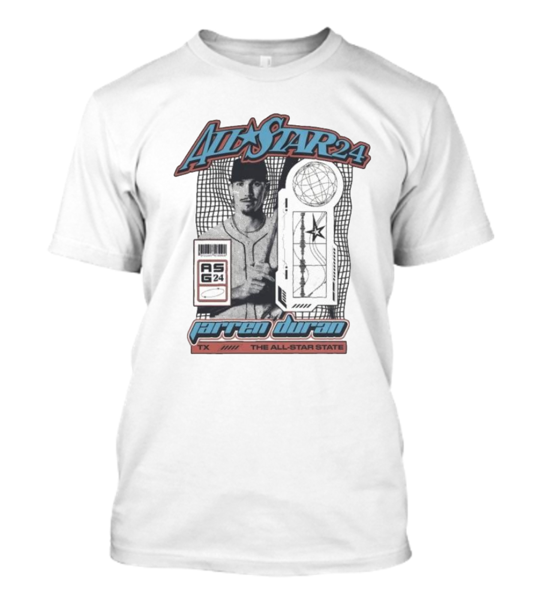 All Star 24 Jarren Duran ASG TX The All-Star State Arlington Texas T-Shirt