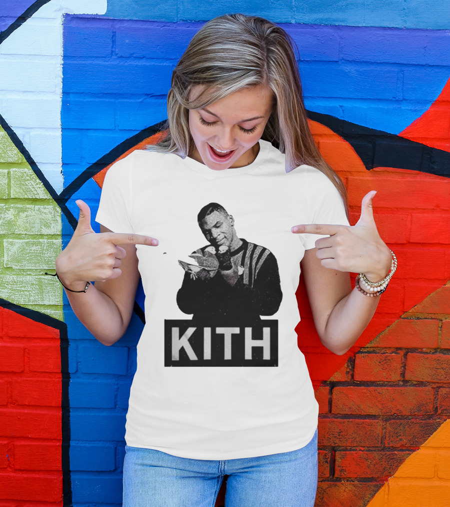 Mike Tyson Kith Now Meme With Pigeons T-Shirt