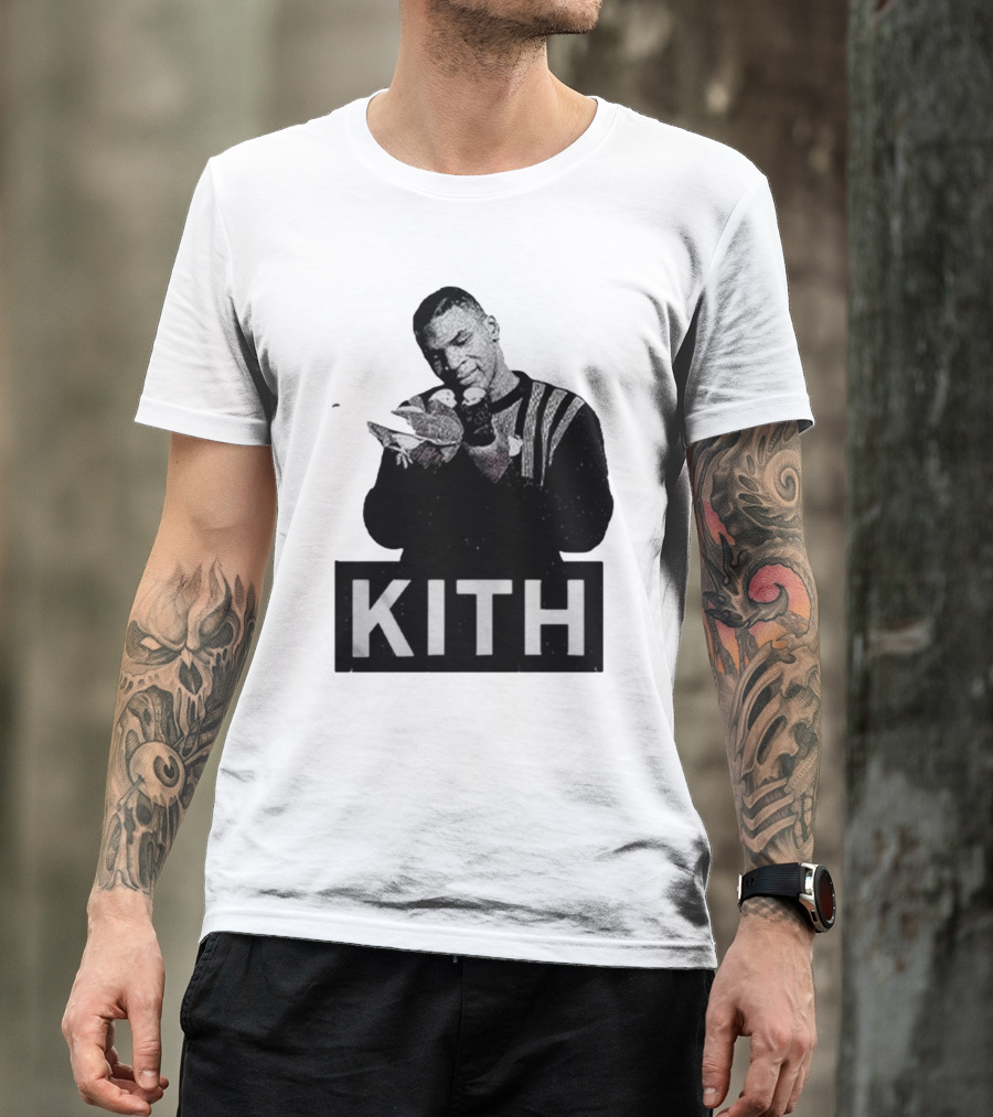 Mike Tyson Kith Now Meme With Pigeons T-Shirt