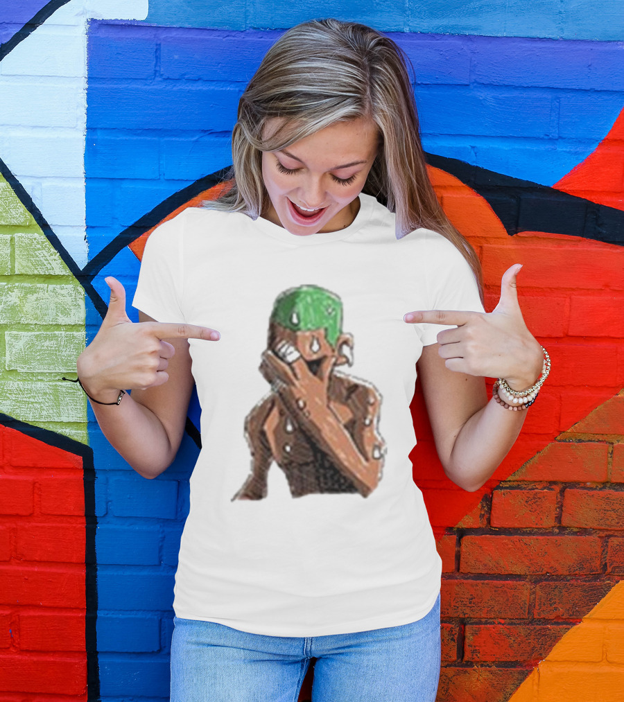 Frank Ocean Blonde Album Green Hair Iconic Cover T-Shirt