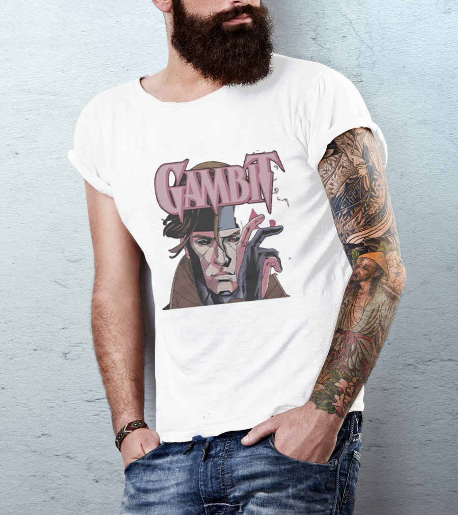 Gambit X-men Iconic Superhero Character T-Shirt