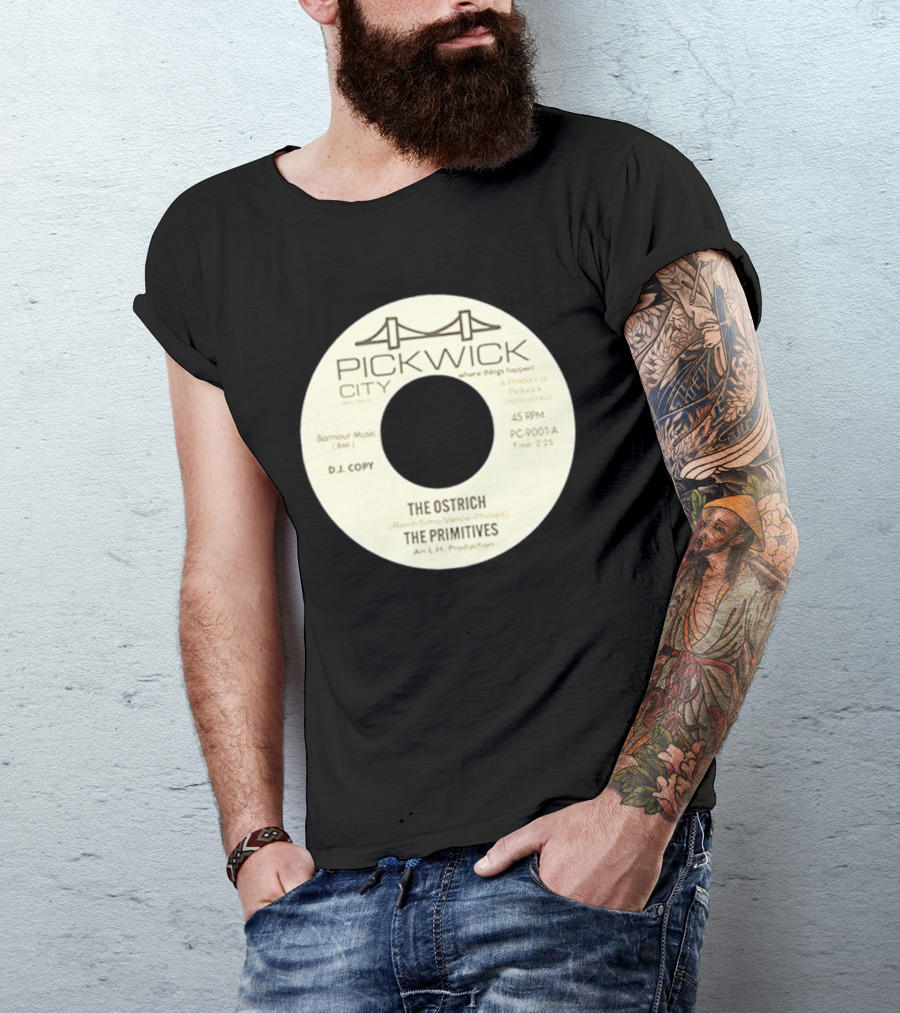 Pickwick City The Ostrich The Primitives 45 RPM T-Shirt