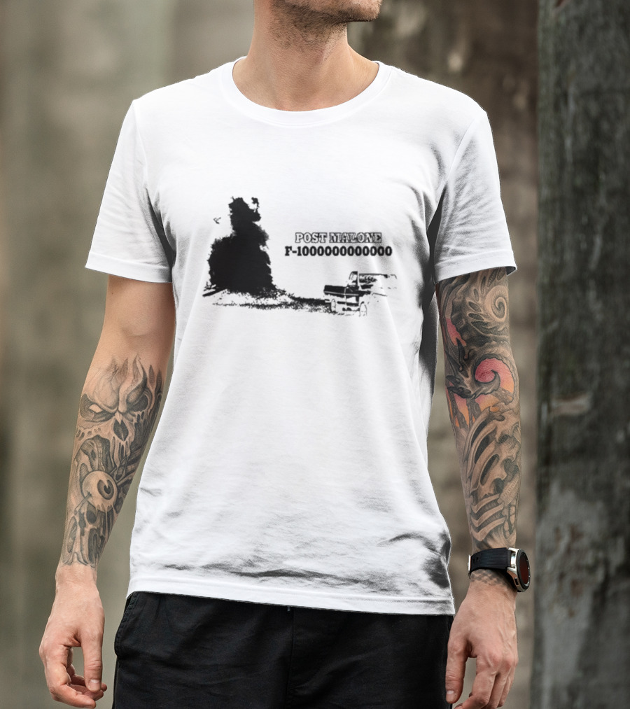 Post Malone F-1000000000000 Yellow Truck Scene T-Shirt