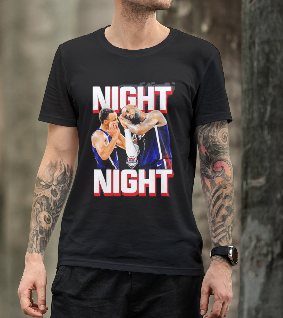 NIGHT NIGHT PREMIUM Steph Curry New T-Shirt