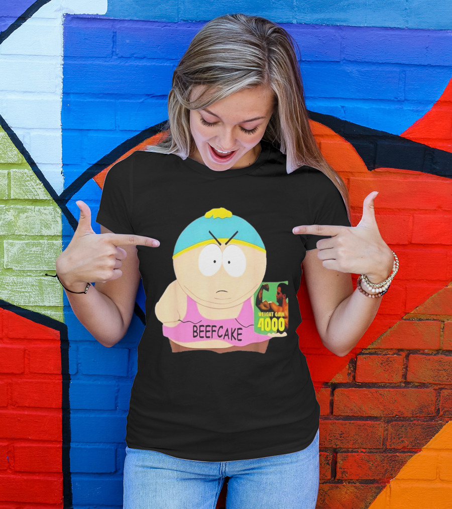 Eric Cartman Beefcake Weight Gain 4000 Promotion 2000 T-Shirt