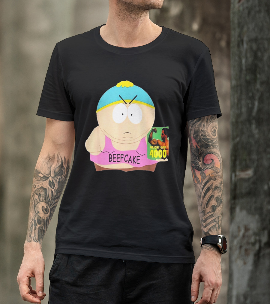 Eric Cartman Beefcake Weight Gain 4000 Promotion 2000 T-Shirt