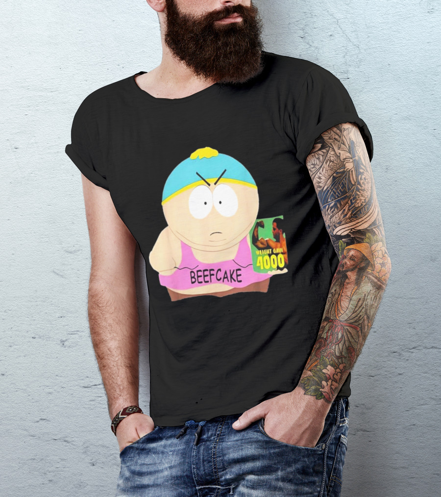 Eric Cartman Beefcake Weight Gain 4000 Promotion 2000 T-Shirt