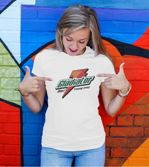 Channingcrowder Gladiator Gunz Training Group Thunderbolt T-Shirt