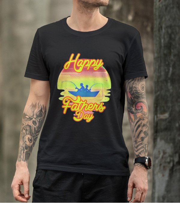 Happy Fathers Day Fishing T-Shirt