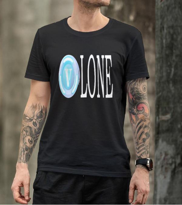 Bussinapparelco Vlone Vbuck Coin Icon And Text T-Shirt