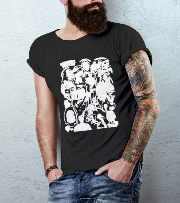 Catatonicyouths Collage Iconic Figures And Symbols T-Shirt
