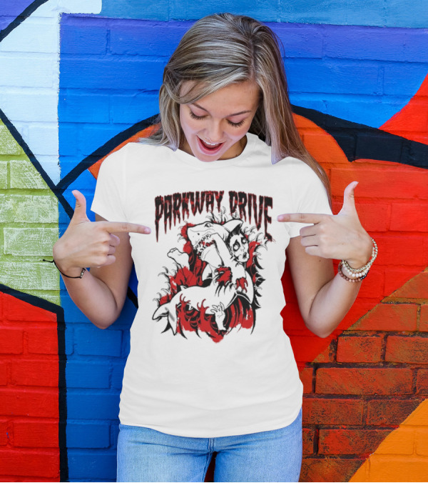 Parkway Drive Blood In The Water Shark Attack T-Shirt