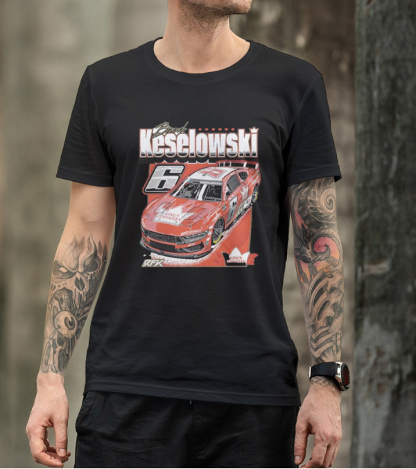 Brad Keselowski King's Hawaiian RFK Racing Car Number 6 T-Shirt
