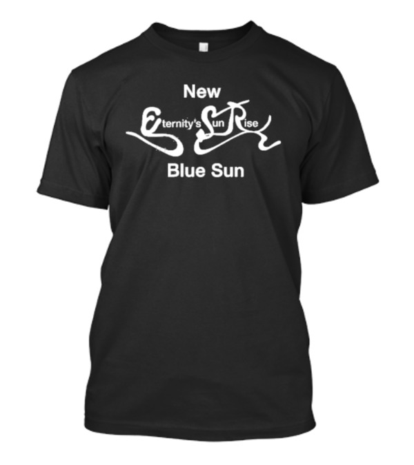 New Eternity's Sunrise Blue Sun T-Shirt