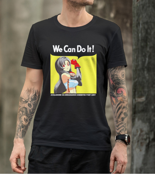 We Can Do It Avalanche Co-Ordanance Committee Post 1997 T-Shirt