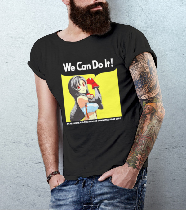 We Can Do It Avalanche Co-Ordanance Committee Post 1997 T-Shirt