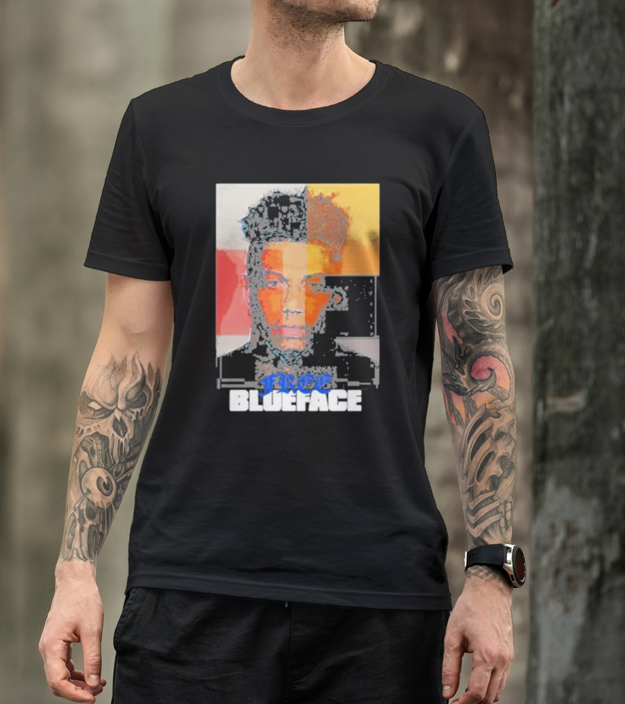 Free Blueface Dinero Jones Album Multicolor T-Shirt