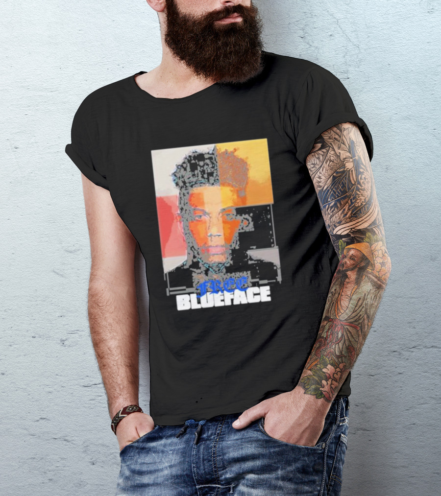 Free Blueface Dinero Jones Album Multicolor T-Shirt