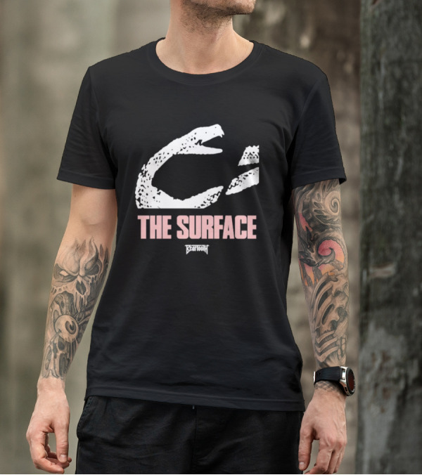 Beartooth The Surface Snake White Text T-Shirt