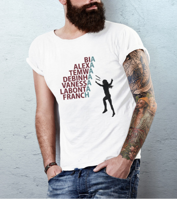 Bia Alexa Temwa Debinha Vaness Labonta Franch Volleyball Player T-Shirt