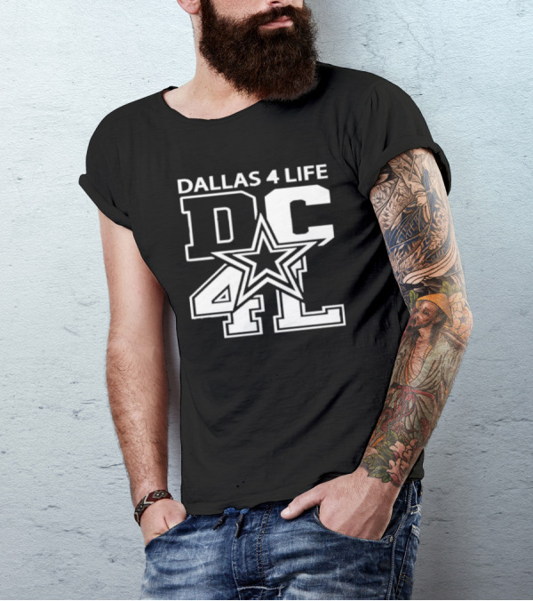 Dallas 4 Life DC 4L Star T-Shirt