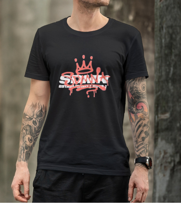 SDMN Crown Spray Established 2013 T-Shirt