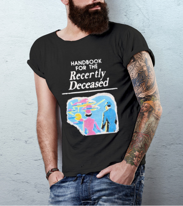Handbook For The Recently Deceased Our Flag Means Death Band Logo Mash Up T-Shirt